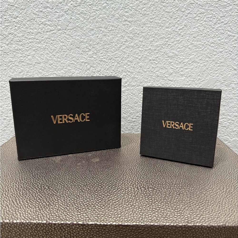 Versace Black Box with Gold Logo